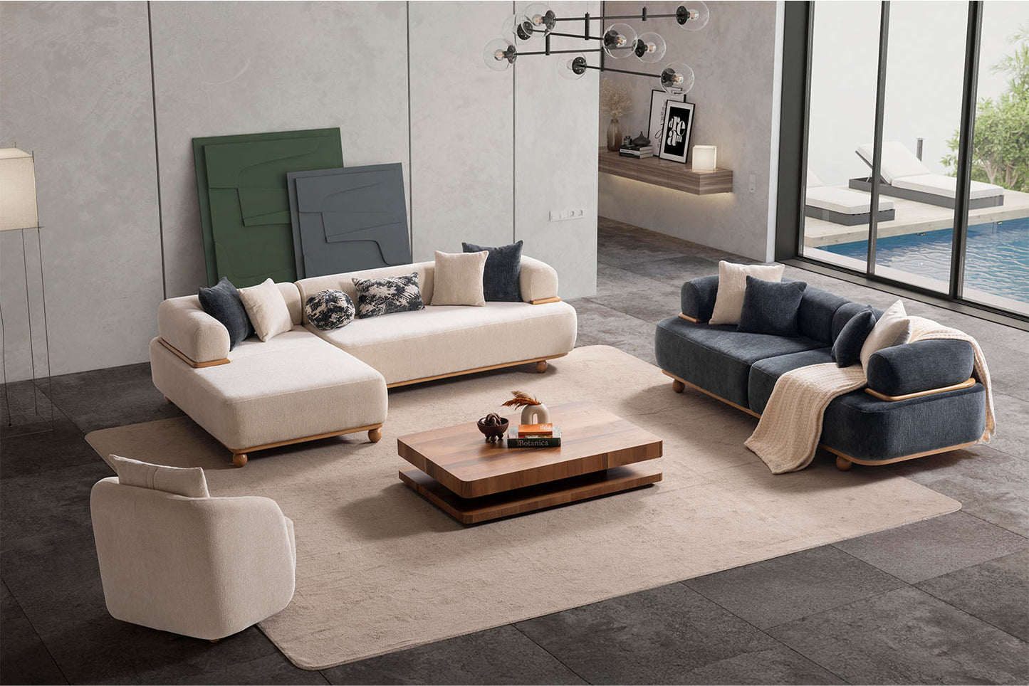 Torino soffa/fåtölj - välj mellan olika storlekar