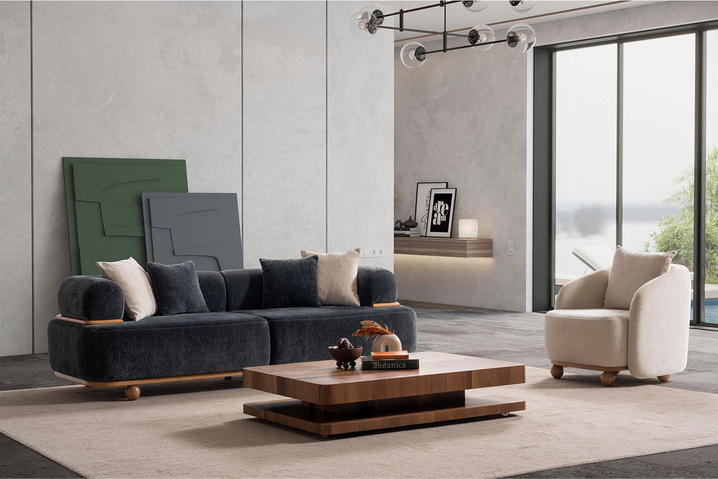 Torino soffa/fåtölj - välj mellan olika storlekar