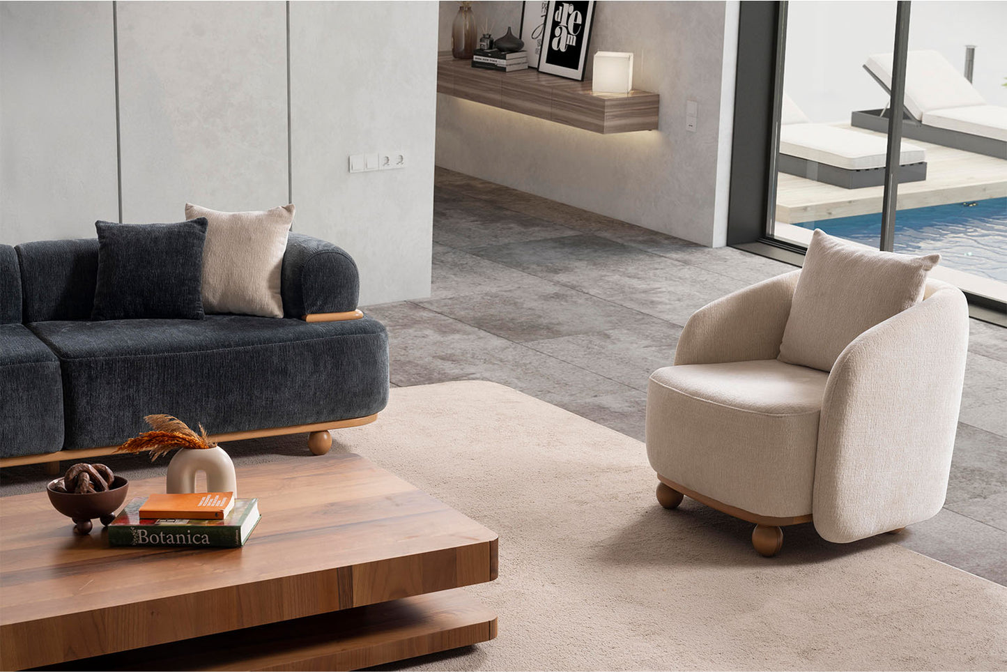 Torino soffa/fåtölj - välj mellan olika storlekar