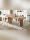 Sabella Ovalt matbord 200 cm - Sapphire Oak