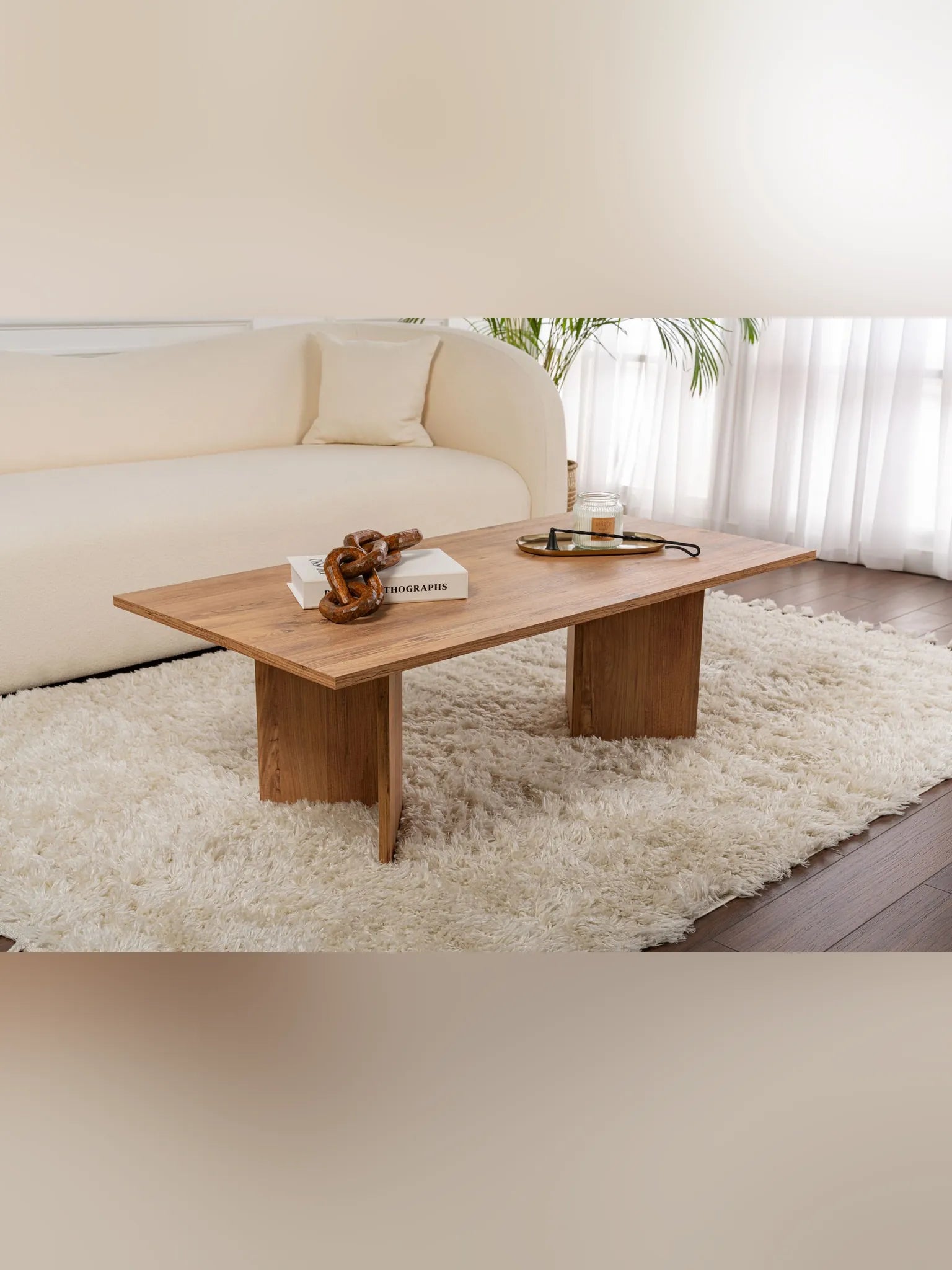 Sabin Soffbord 119x60 cm - Atlantic Pine