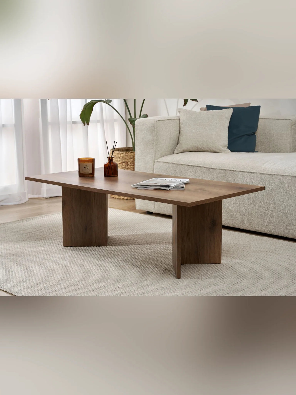 Sabin Soffbord 119x60 cm - VNT Walnut
