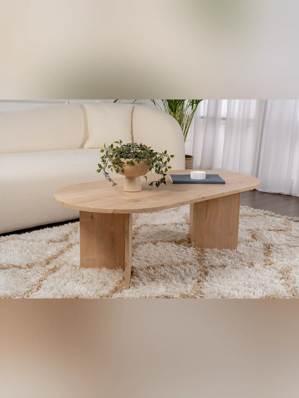 Sable Soffbord 119x60 cm - Sapphire Oak