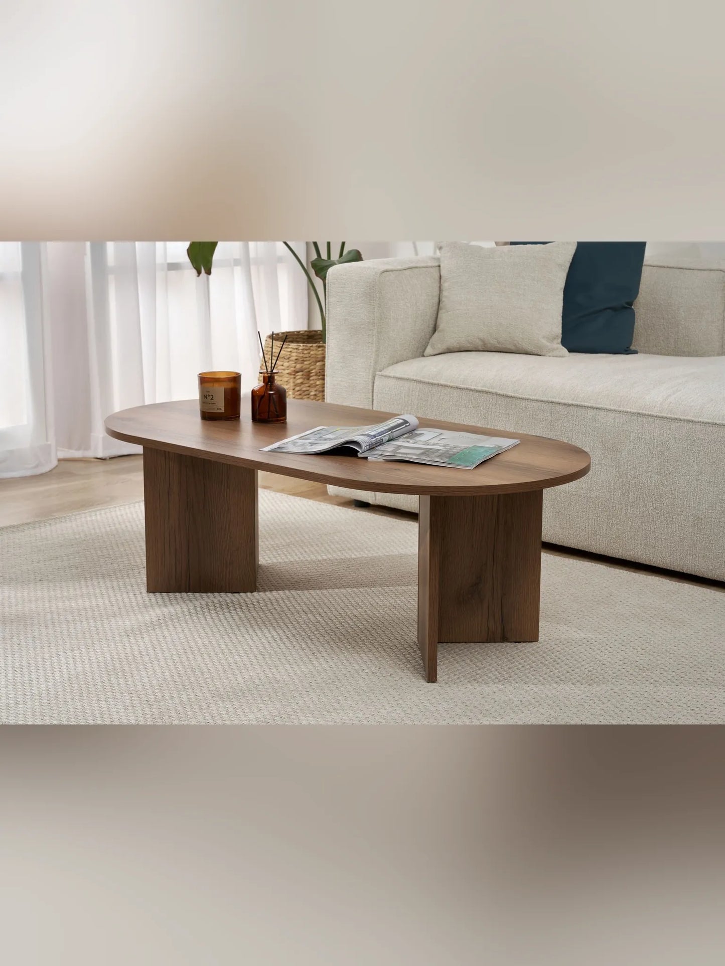 Sable Soffbord 119x60 cm - VNT Walnut