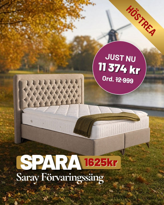 Saray Förvaringssäng, höstrea 2026