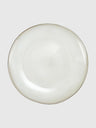 Set av 2 Handgjorda mattallrikar - Beige