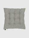 Sittdyna i bomull - Beige/Svart