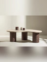 Megg Soffbord 130x78 cm - Beige