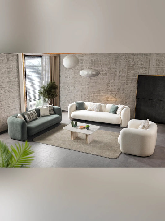 Soffserie Luna - Välj mellan 4-sits, 3-sits eller fåtölj