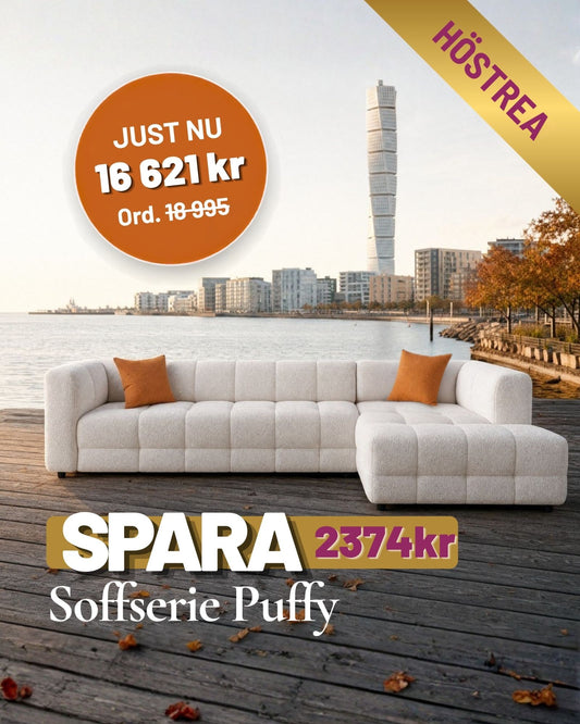 Soffserie Puffy, höstrea 2026