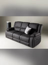 Singapore Reclinersoffa - Svart