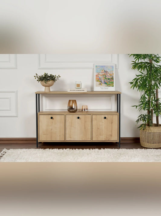 Solace Konsolbord - Oak, Black