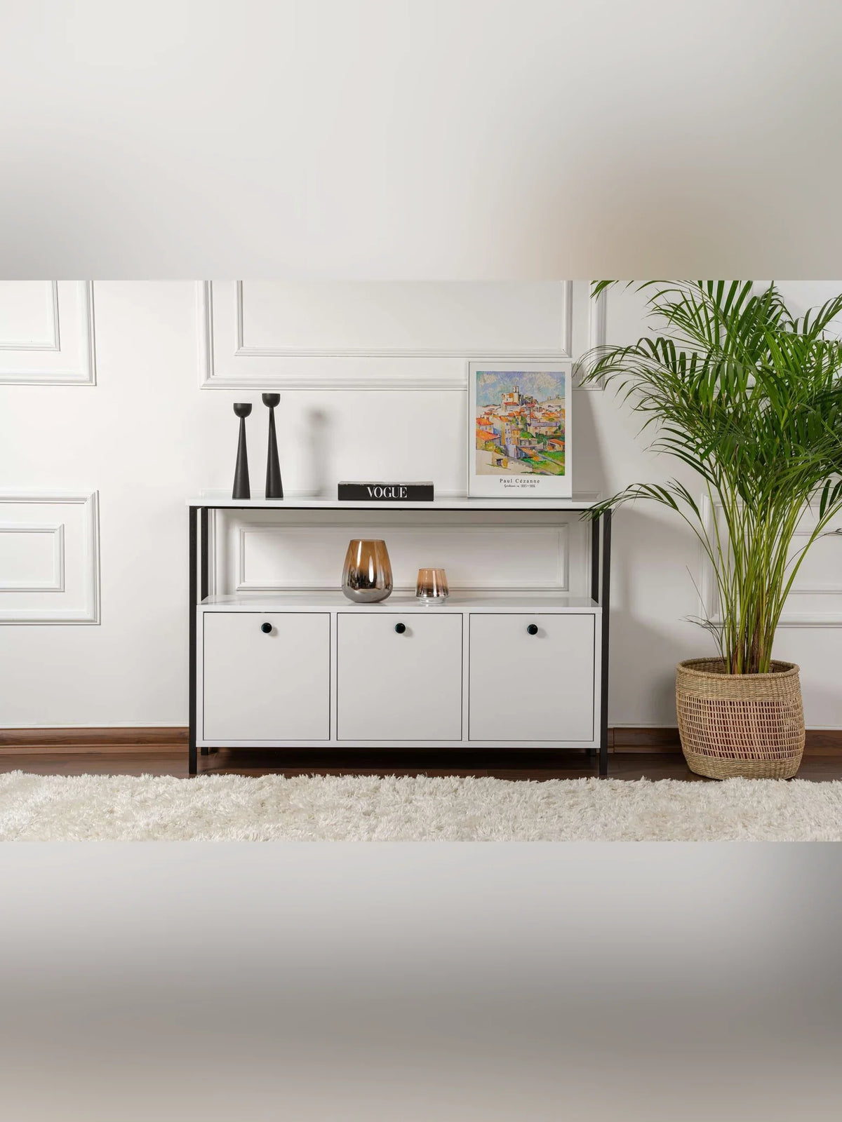 Solace Konsolbord - White, Black
