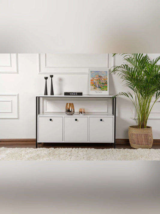 Solace Konsolbord - White, Black