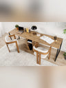 Twin Skrivbord - Atlantic Pine, Black