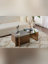 Vetrino Soffbord 105x65x40 cm - Venezia Walnut