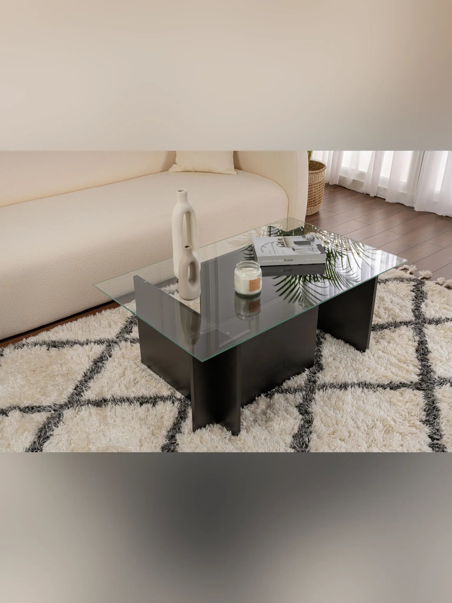 Vetrino Soffbord 105x65 cm - Wood Black