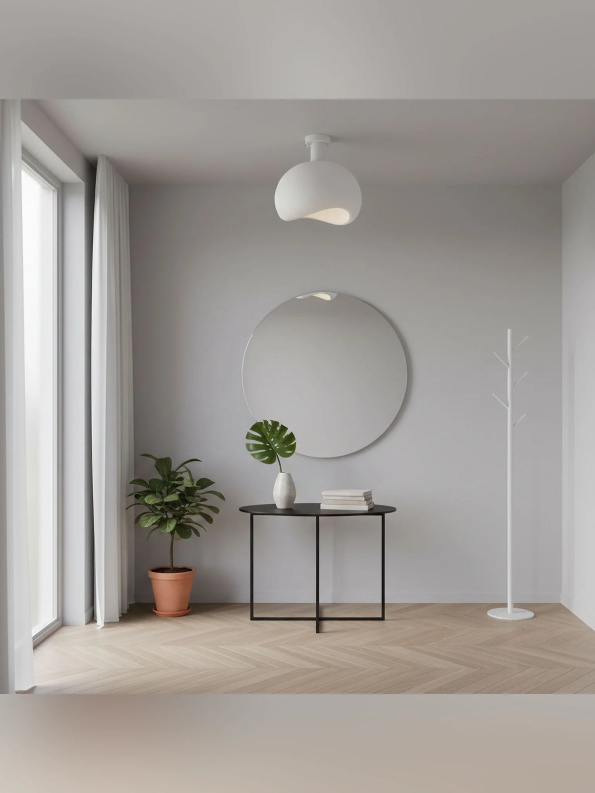 Yontu taklampa - Enkel, höjd 33 cm