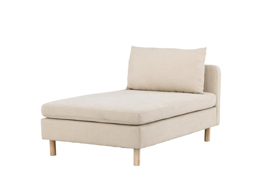 Zero Sofa - Woodlook / Beige Tyg